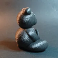 Tiny Button Teddy Bear-6