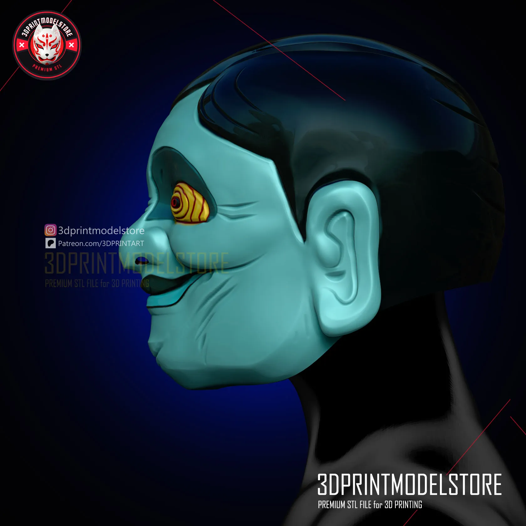 Dandadan Alien Serpo Mask - Dan Da Dan Okarun Cosplay