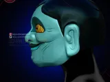 Dandadan Alien Serpo Mask - Dan Da Dan Okarun Cosplay-3