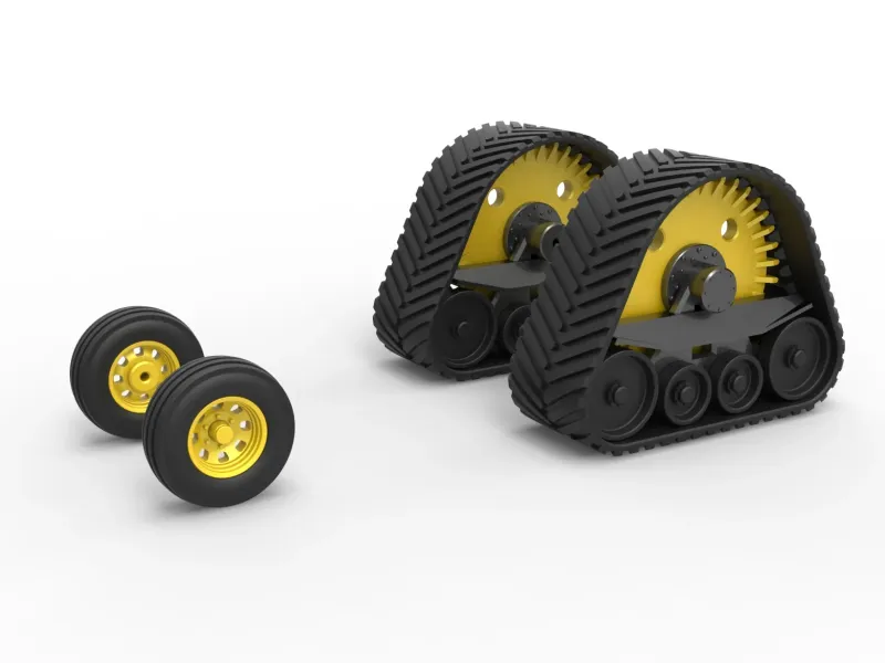 Set di ruote per trattore da traino Pro Stock Versione 2 Scala 1:25