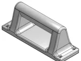 HANDLE WITH SCREW HOLES / STRONG AND RIGID / HAND GRIP-5