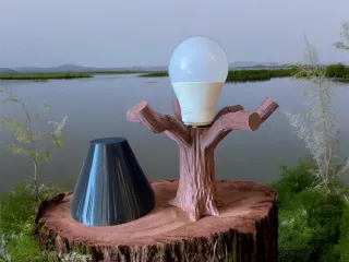 Timber Night Light