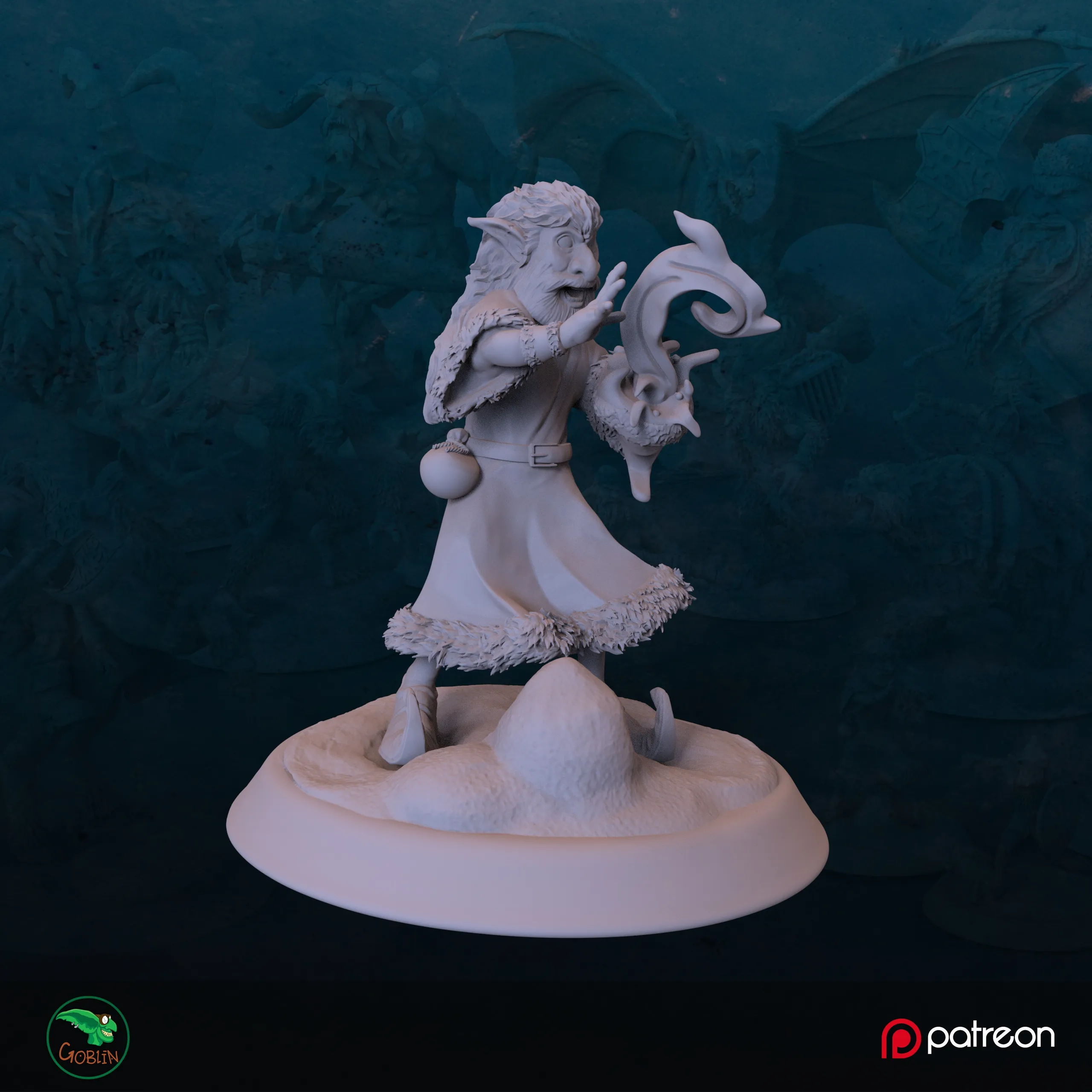 Mage elf - Christmans Hunt
