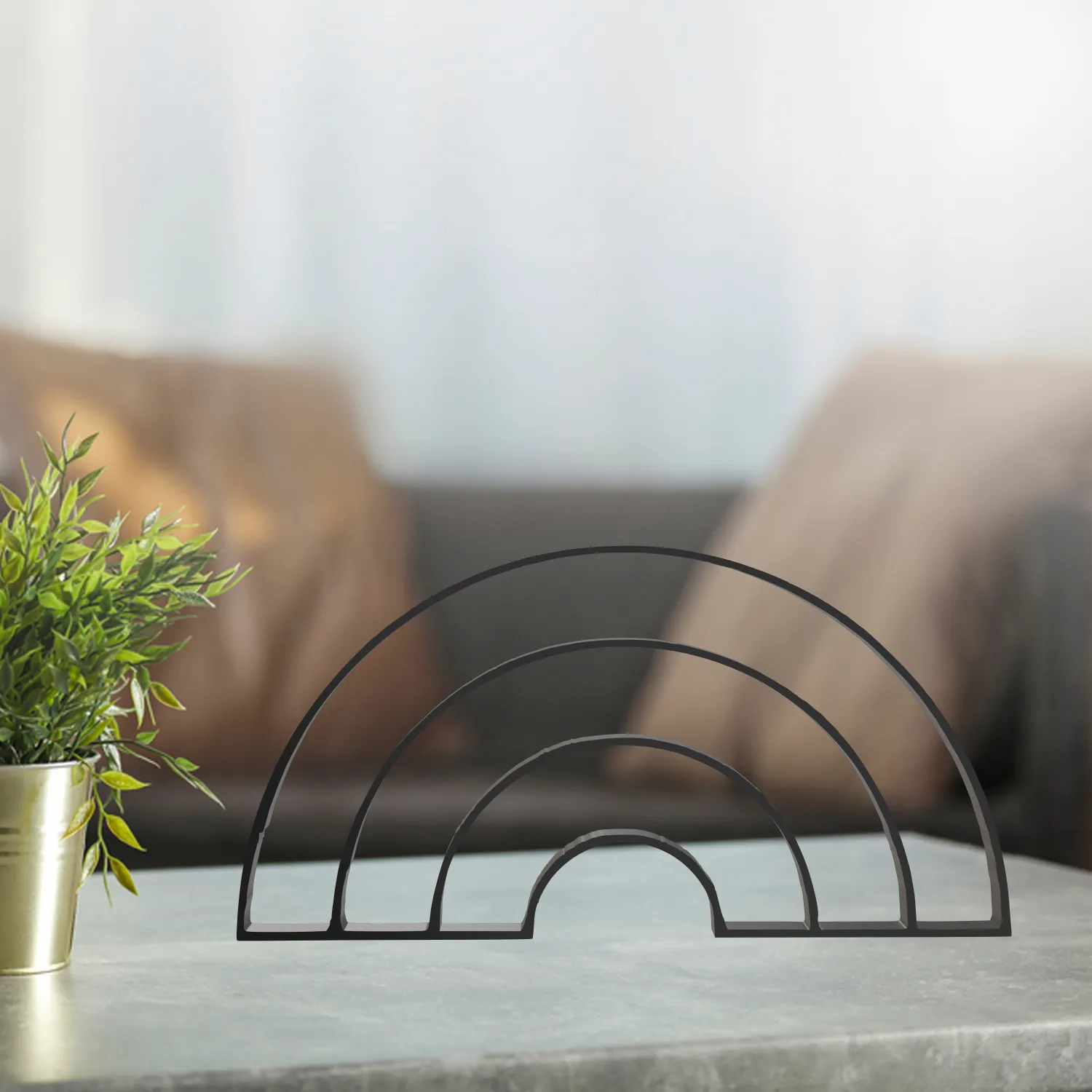 Desktop Line Art - Rainbow