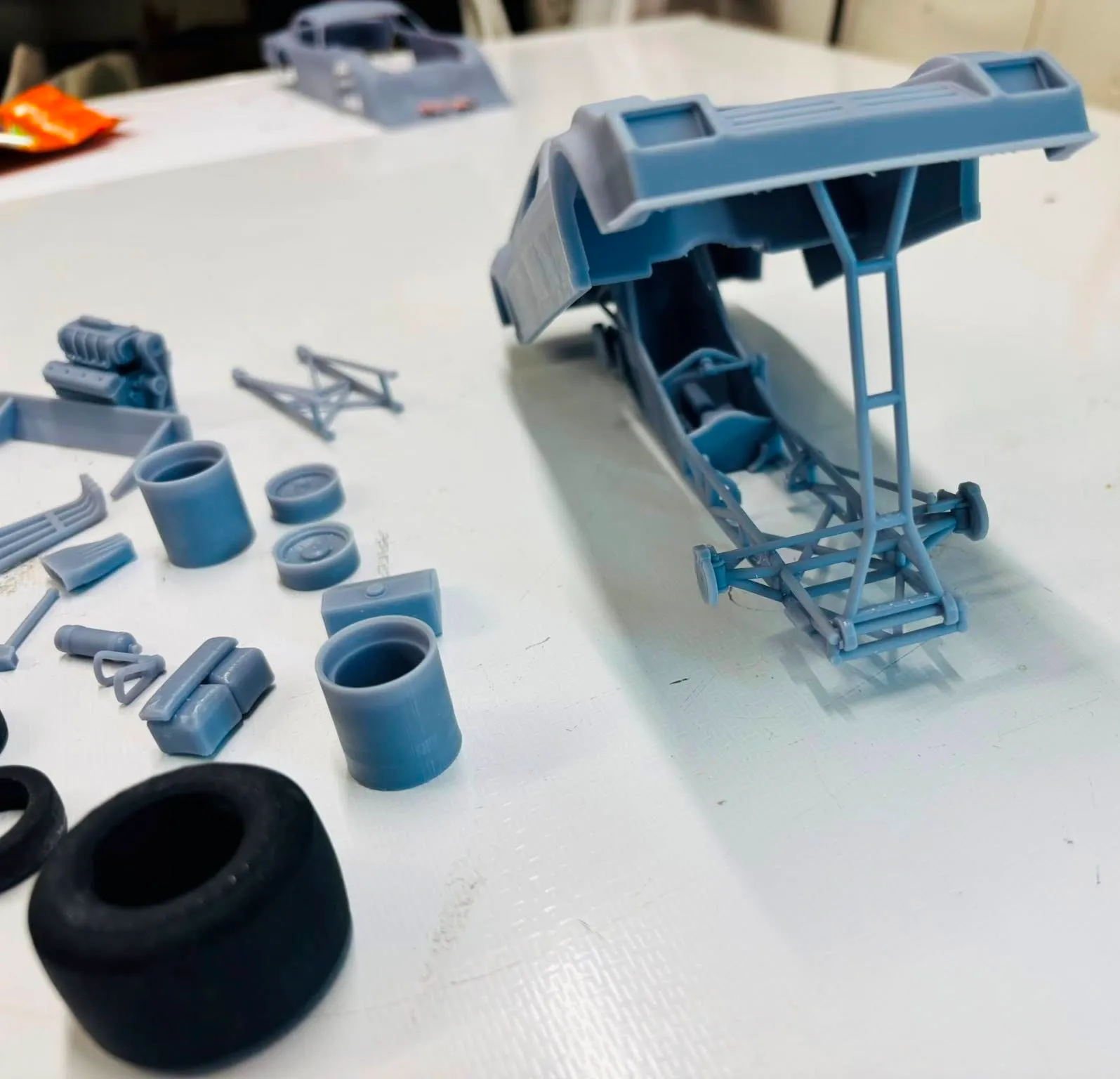Vintage Funny Car Scale 1:25-8