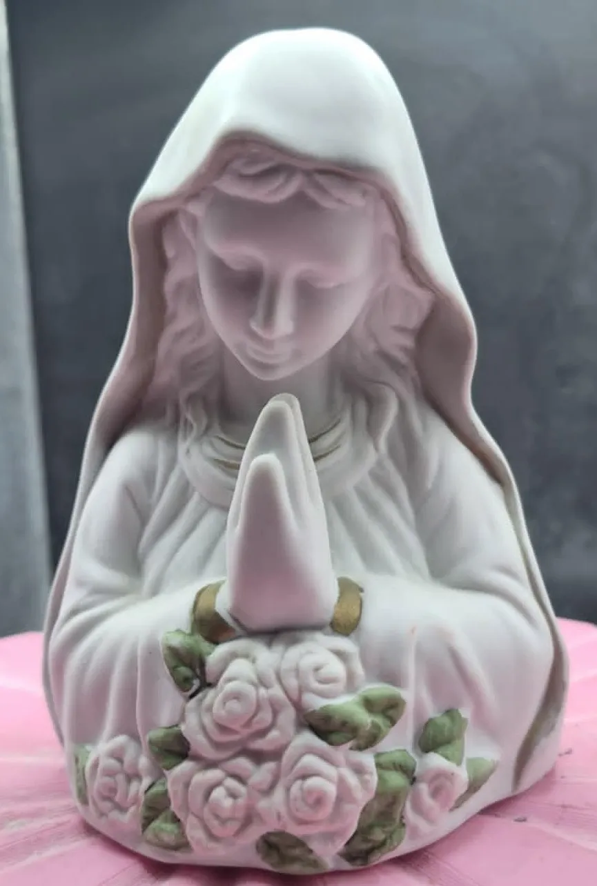 Statua Madonna Beata Madre Maria decorazione