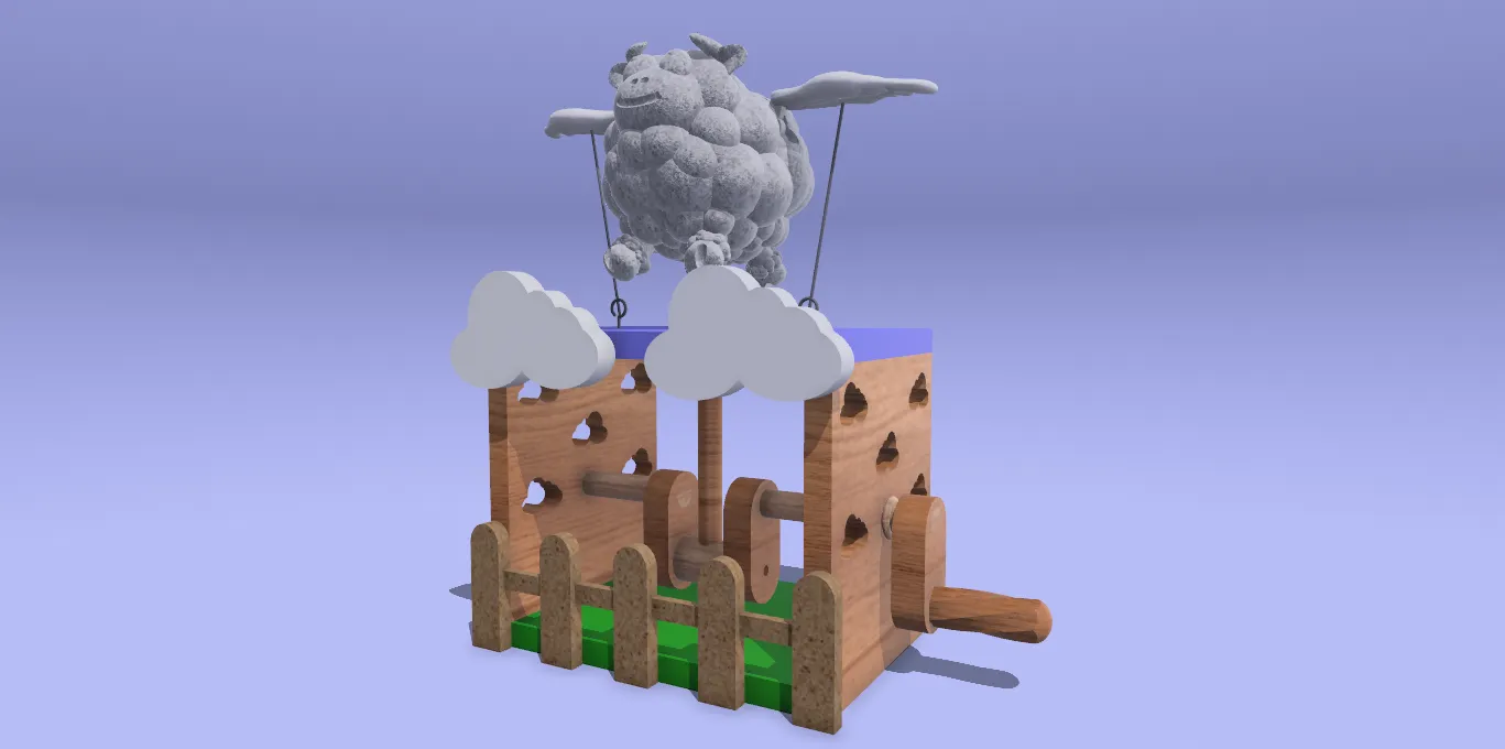 Flying Sheep Mechanical Toys