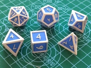 D-100 Dice Set Inset