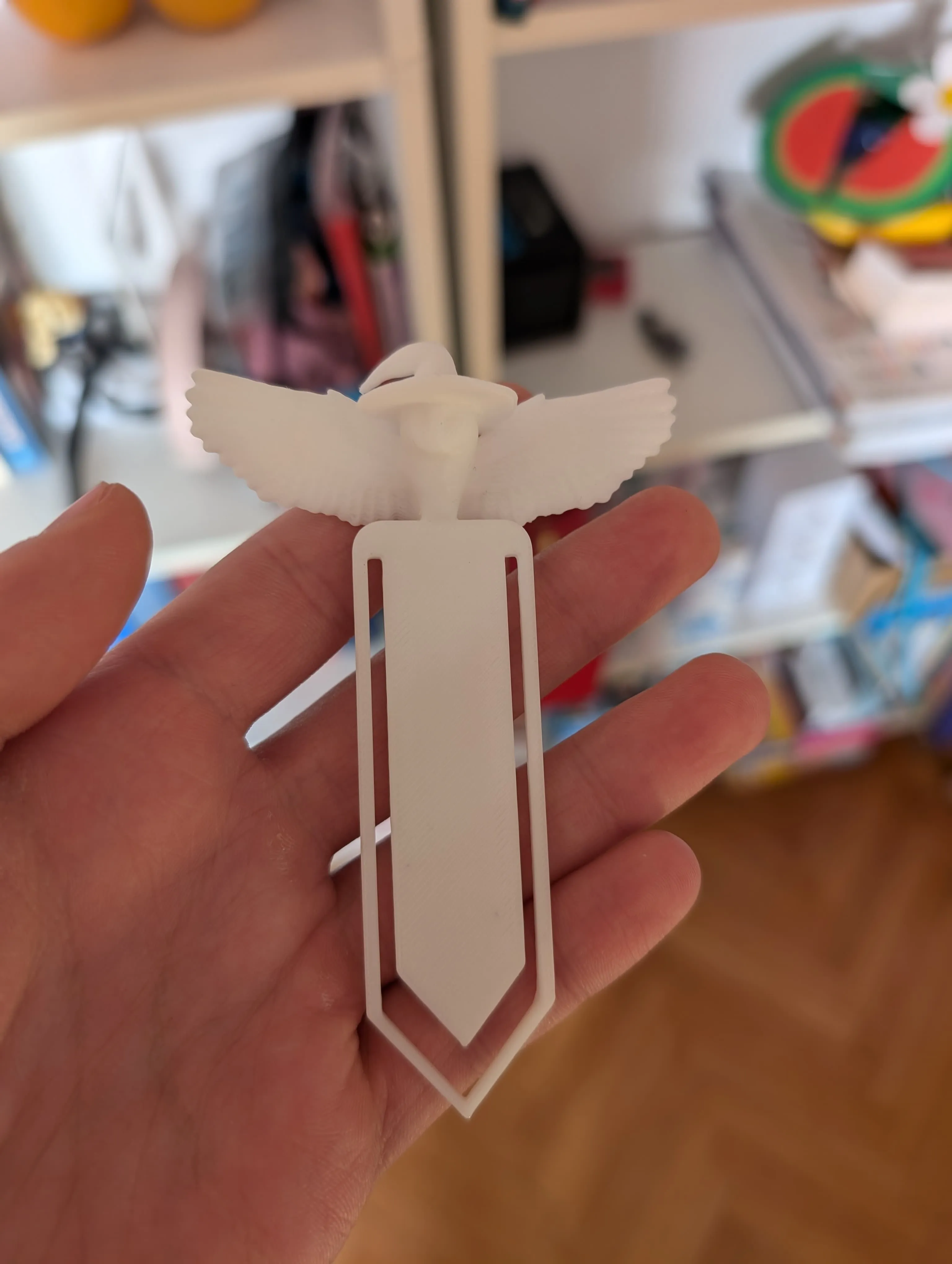 Harry Potter Bookmark for Fans: Hedwig Owl Sign