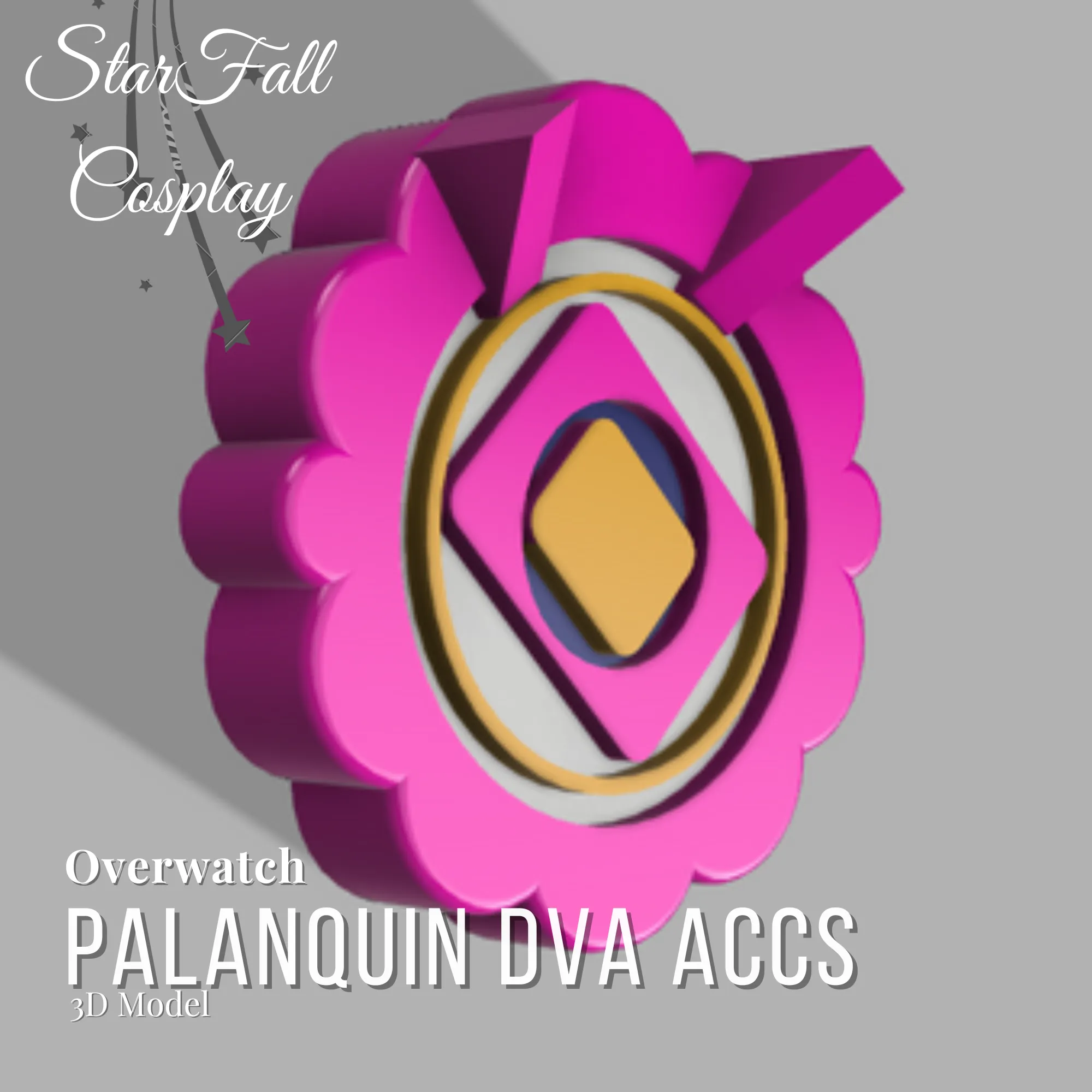 Palanquin D.Va Accessories 3D Model