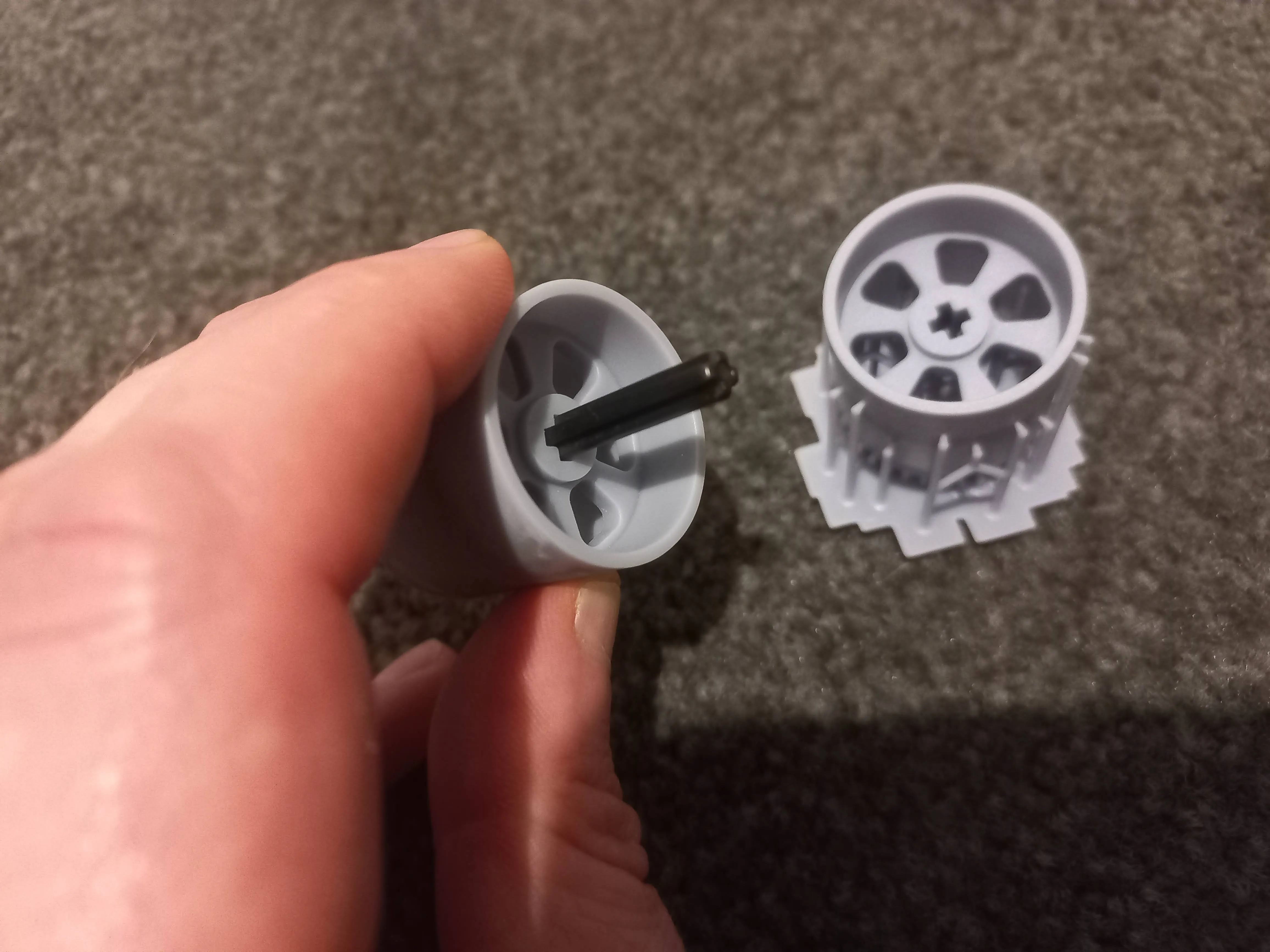 LEGO 10330 MCLAREN MP4/4 WIDE REAR WHEELS AND TYRES