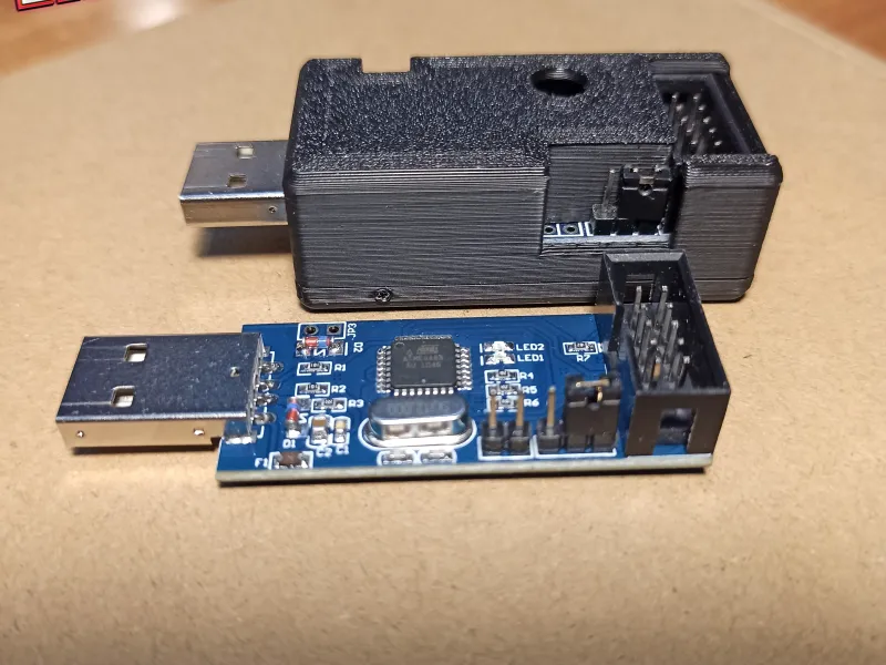 USB programlayıcı kılıfı AVR, SBASP, USBASP, USBISP
