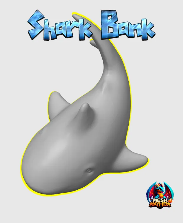 Shark Piggy Bank