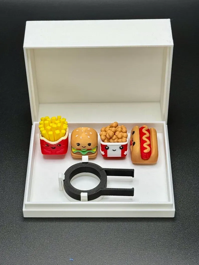 Keycap fast food carini - Tastiera meccanica
