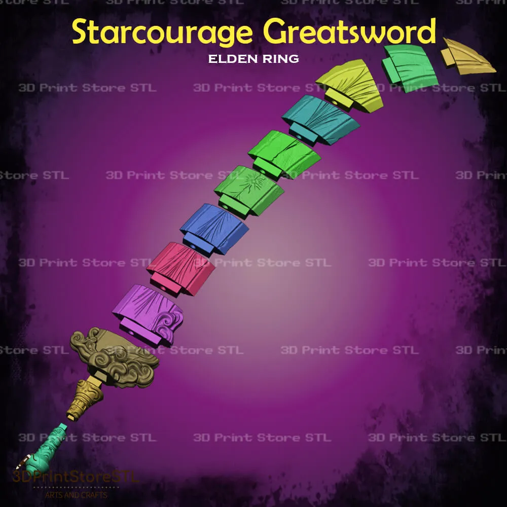 Starscourge Radahn Sword Cosplay Elden Ring - STL File