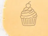 Cupcake Cookie Cutter, Biscuit Cutter-0