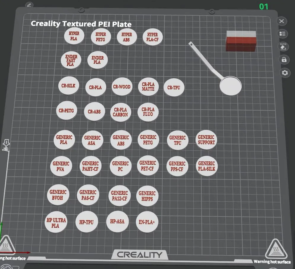 Creality K2 CFs RFID WAND