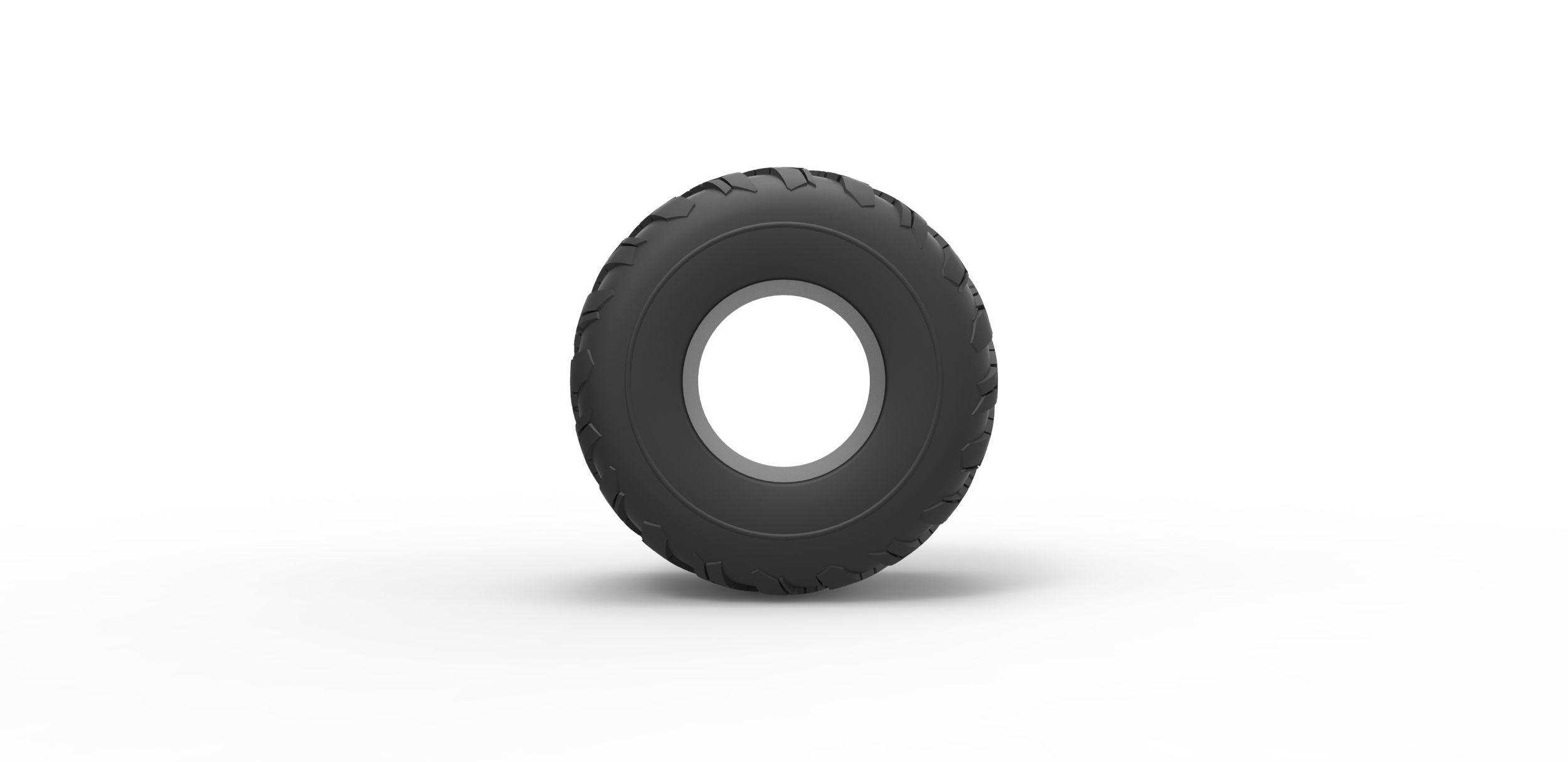 Monster Jam tire 12 Scale 1:25 | 3D models download | Creality Cloud