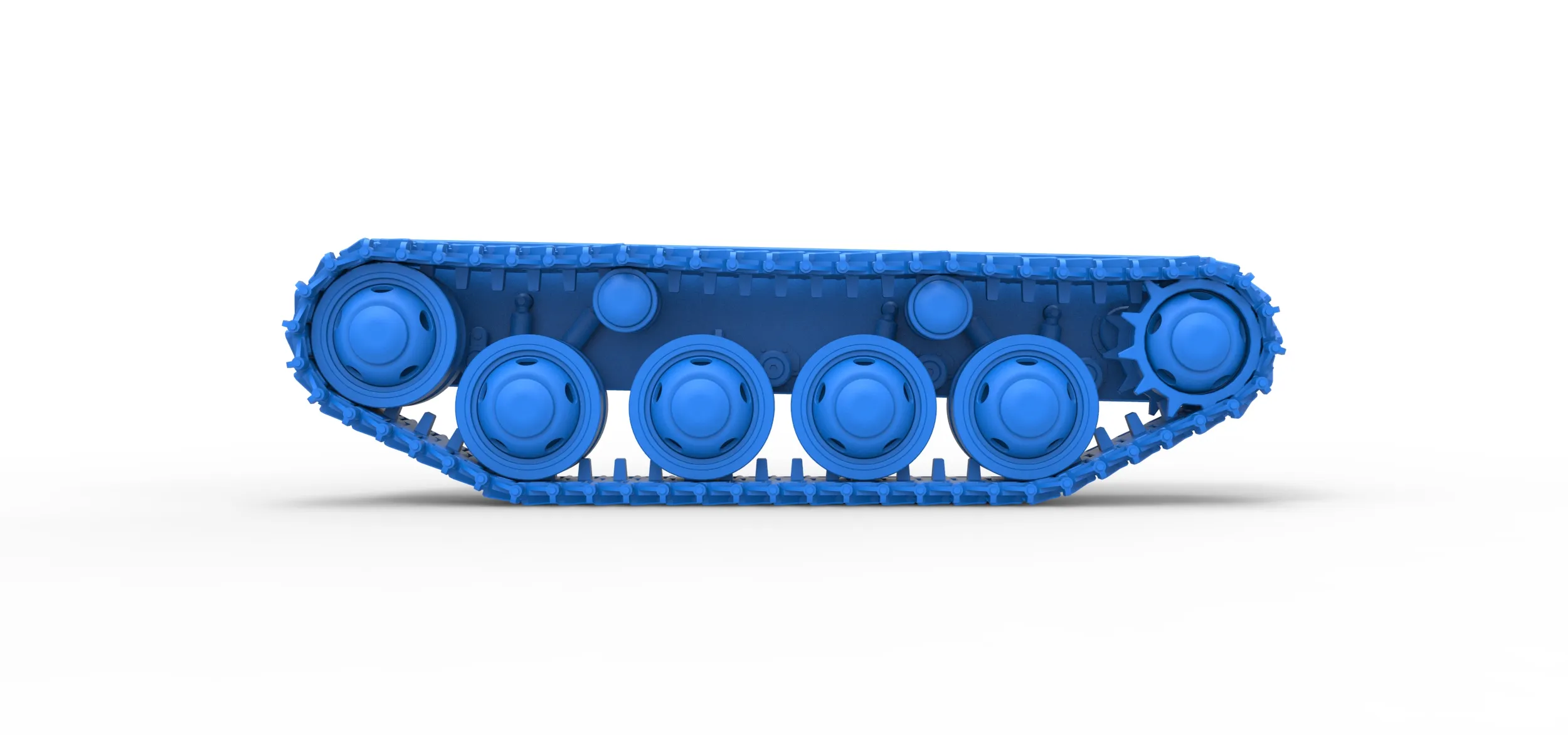 Schiene für Vintage Monster Tank Version 3 Maßstab 1:25
