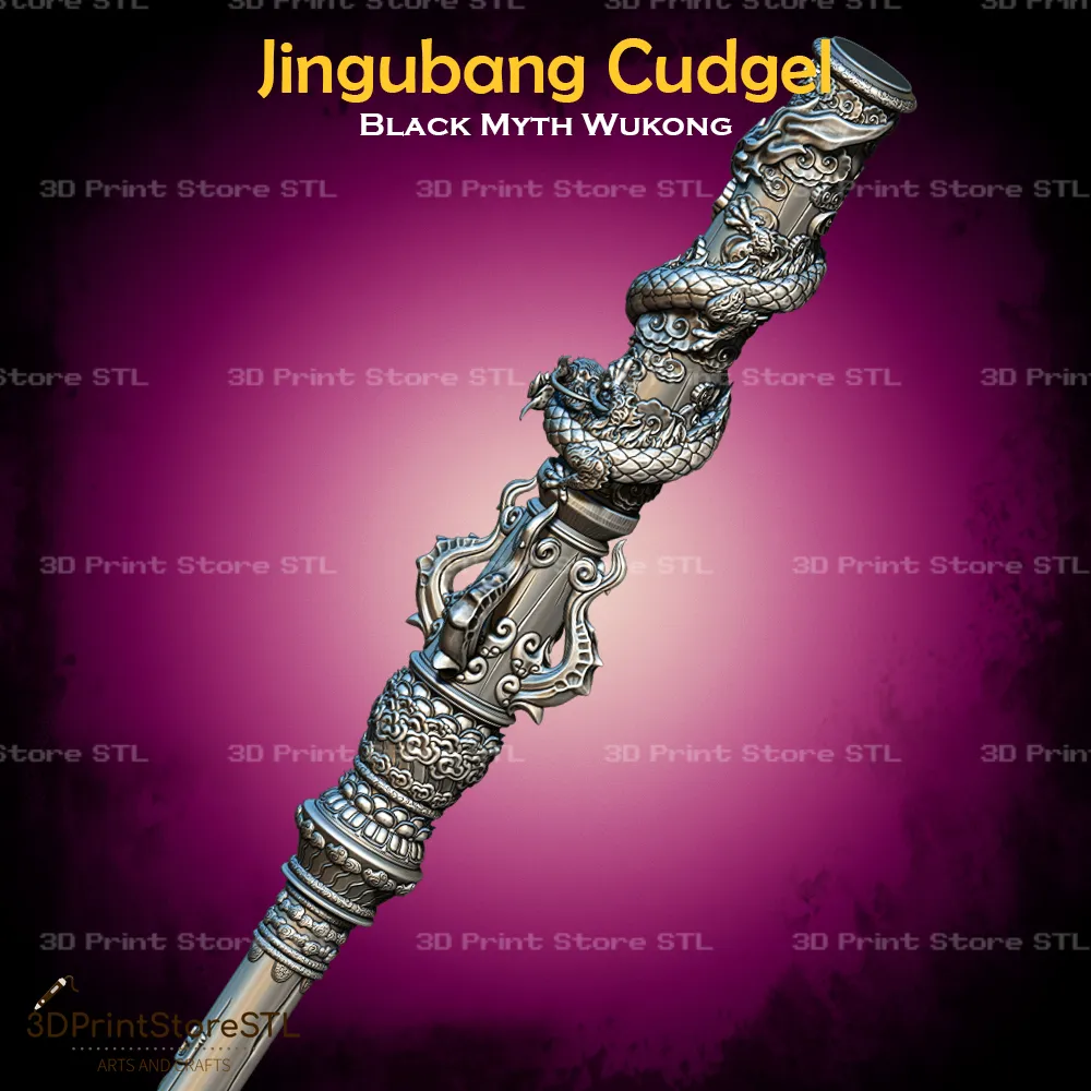 Jingubang Cudgel Cosplay Black Myth Wukong - STL File