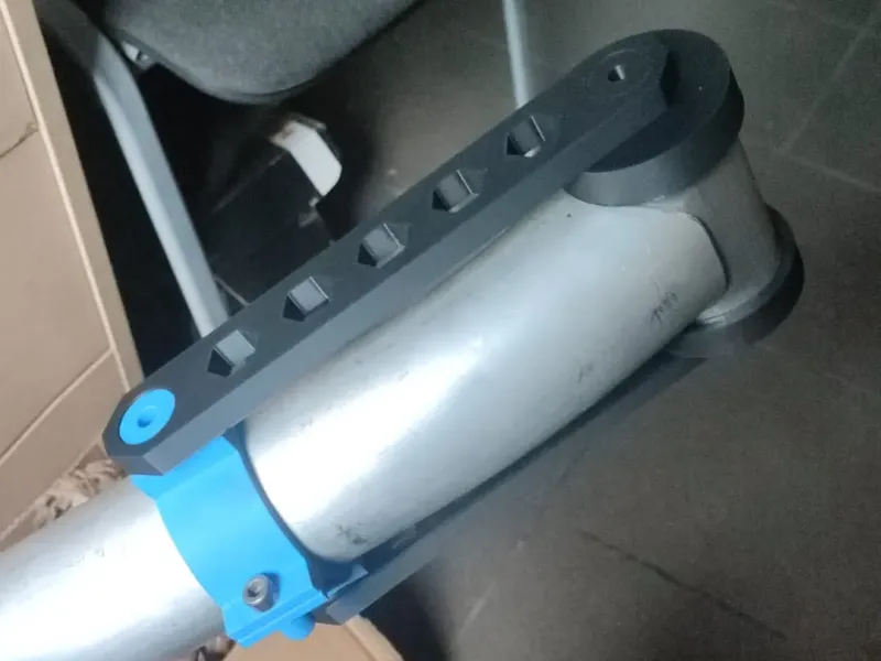 Pipe adapter connector for building a bicycle frame.