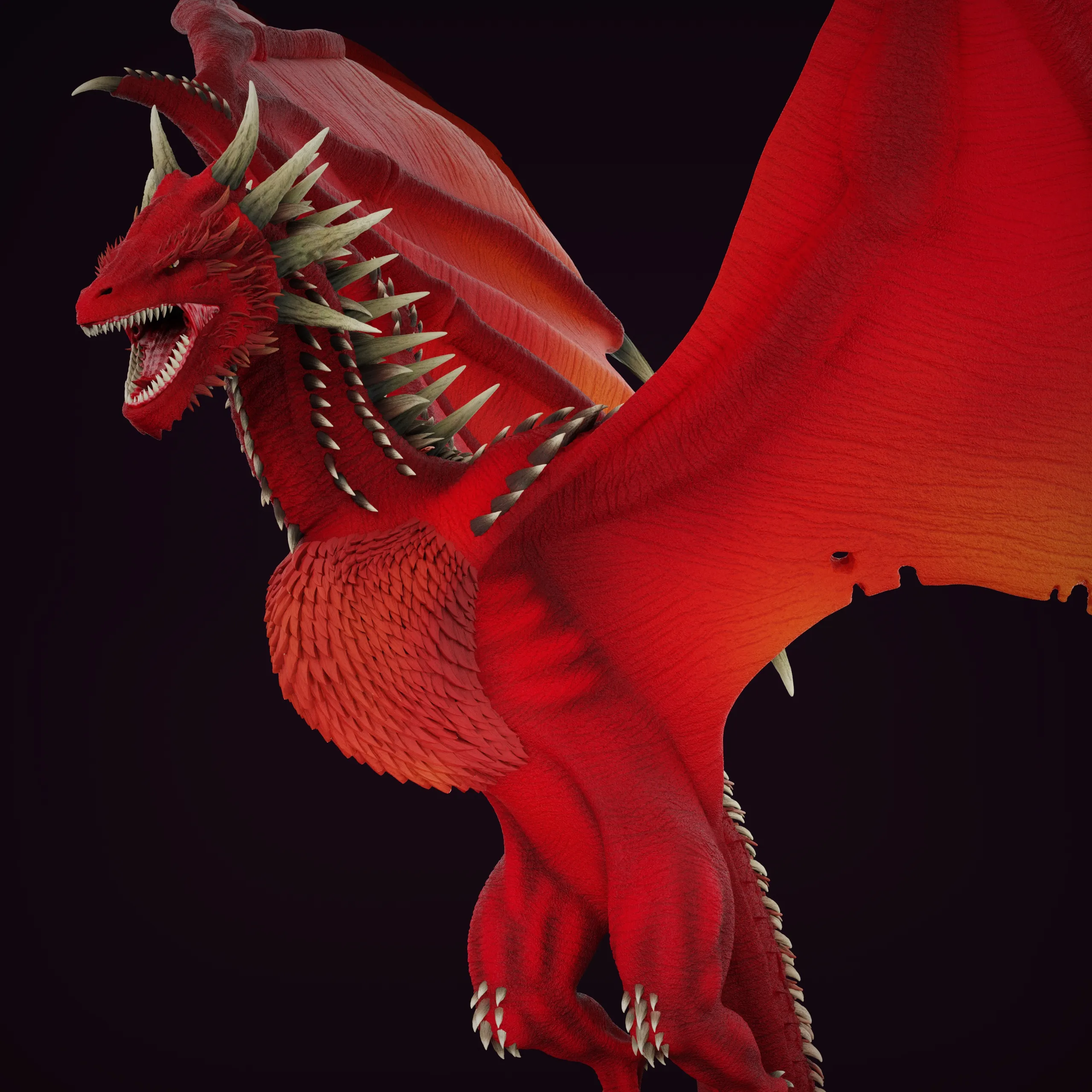 Meleys - The Red Queen - House of the Dragon