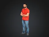 Man standing figure-0