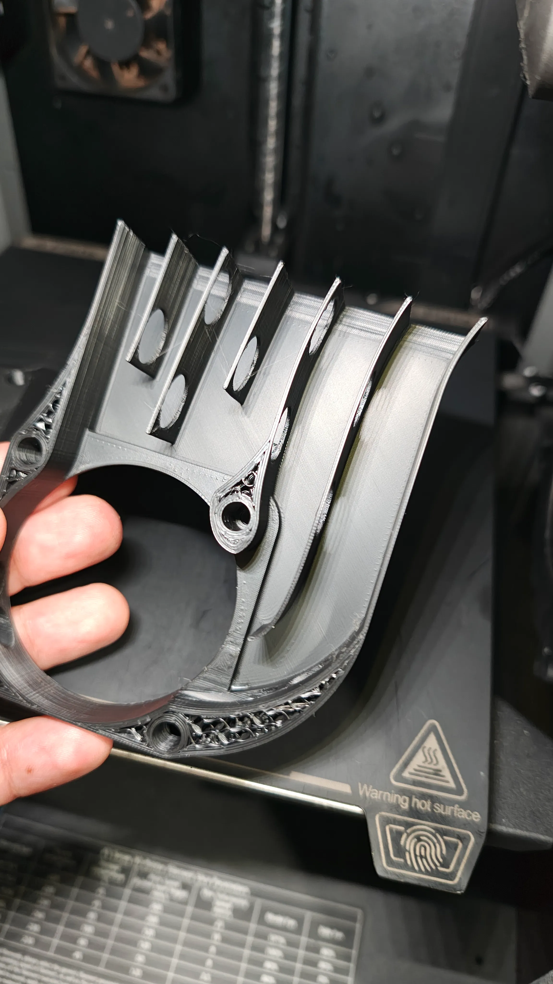 3D Printer Files | 3MF File | Rear Fan high-flow redirector and ...