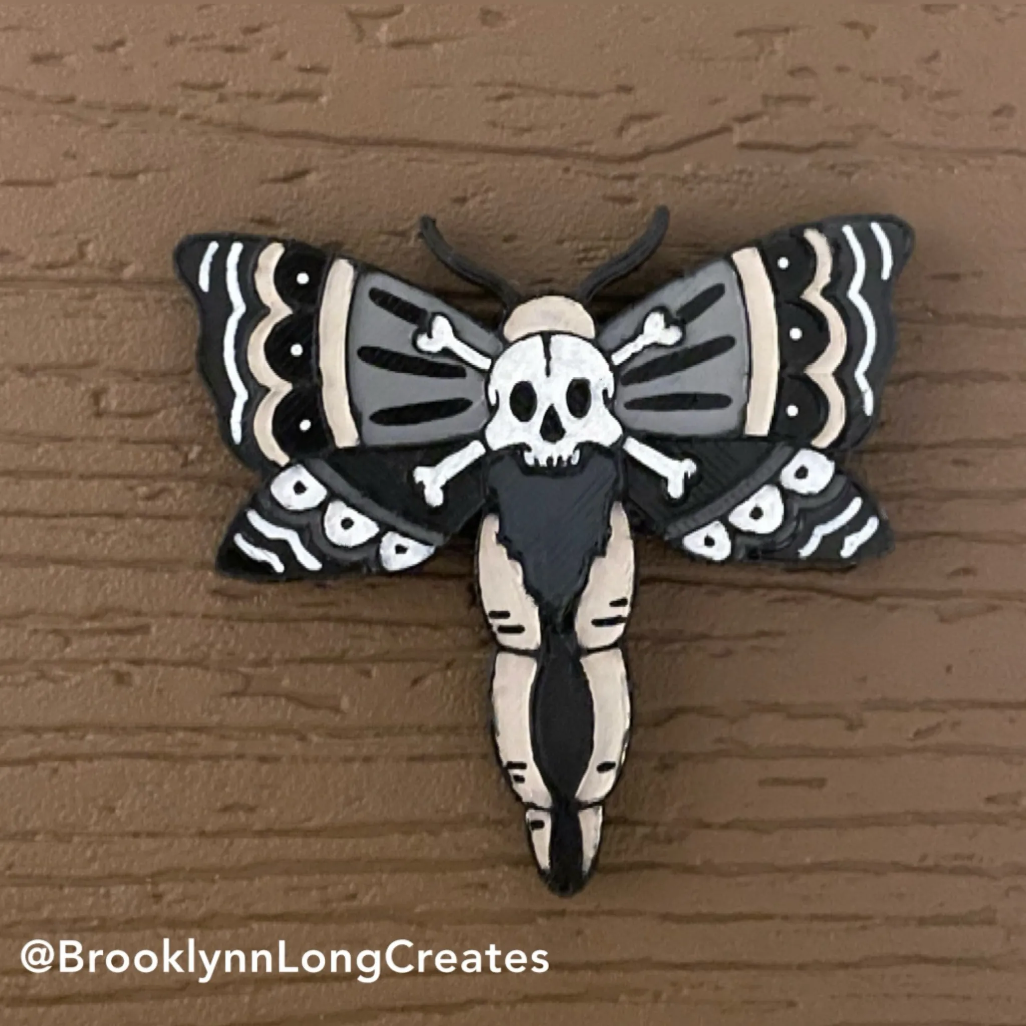 Death's Head Moth Magnet