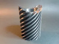 Spiral Gear Flower Pot-0