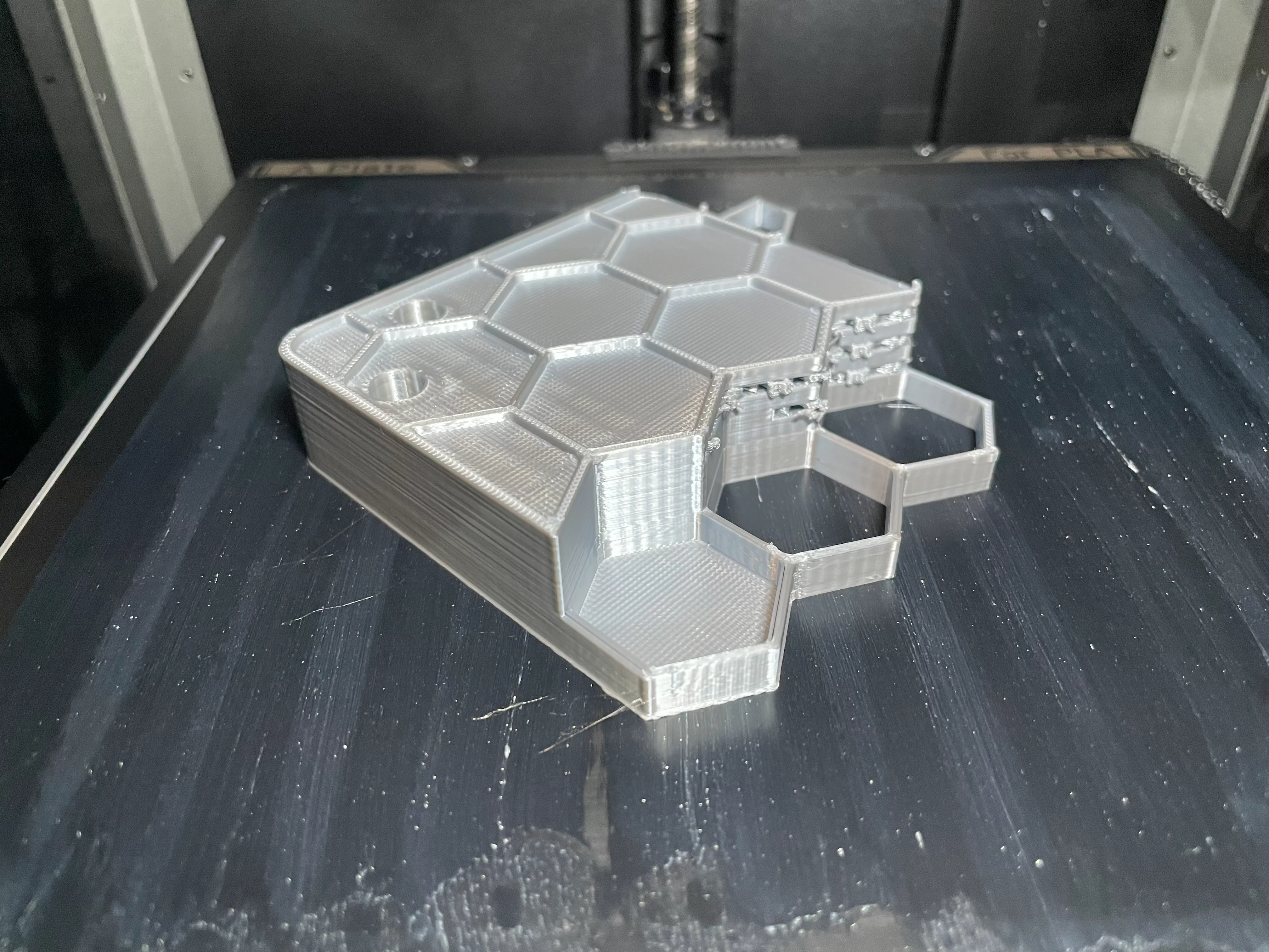 K1 K1C PEI build plate side holder