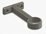 22mm Rohr Halter Decke-0