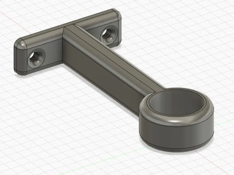 22mm Rohr Halter Decke