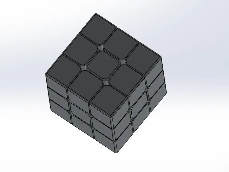 Rubix Cube (working assembly parts)