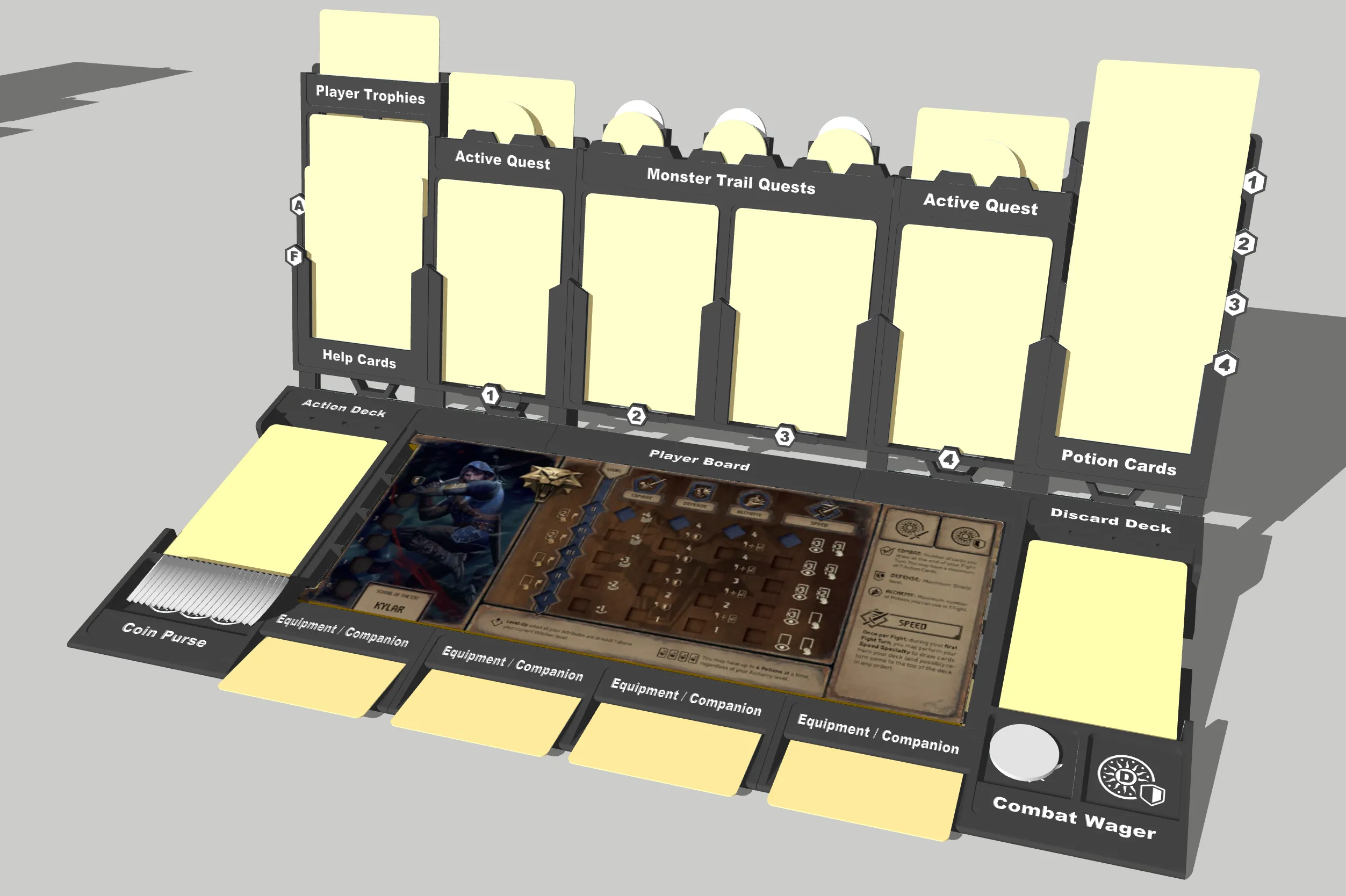 Witcher Old World Player Board
