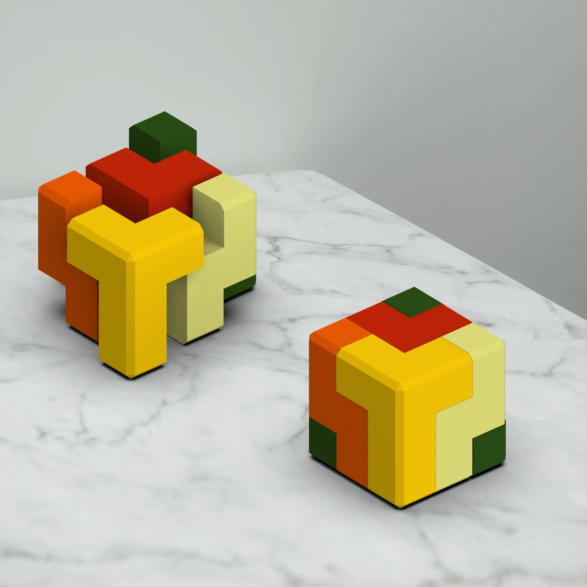 Geometric 3D Puzzle