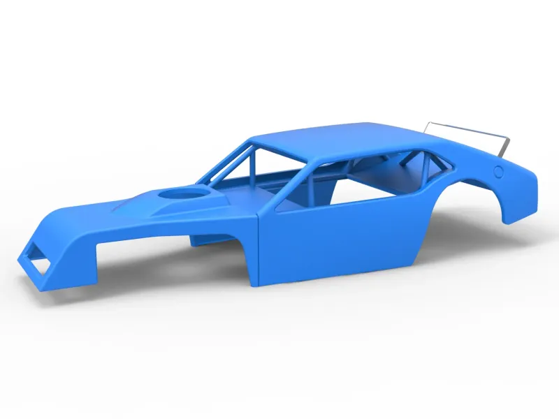 Shell of Vintage Asphalt Modified stock car V1 Scale 1:25