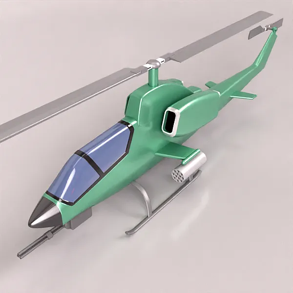 Cobra helicopter redesigned