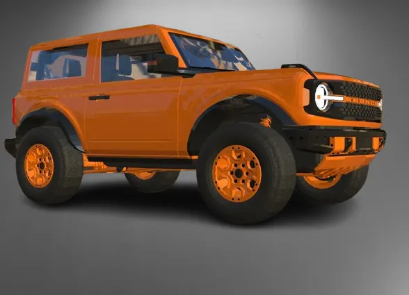 Ford Bronco 2021 STL