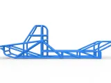 Frame of Dirt Dragster 4wd Scale 1:25-5