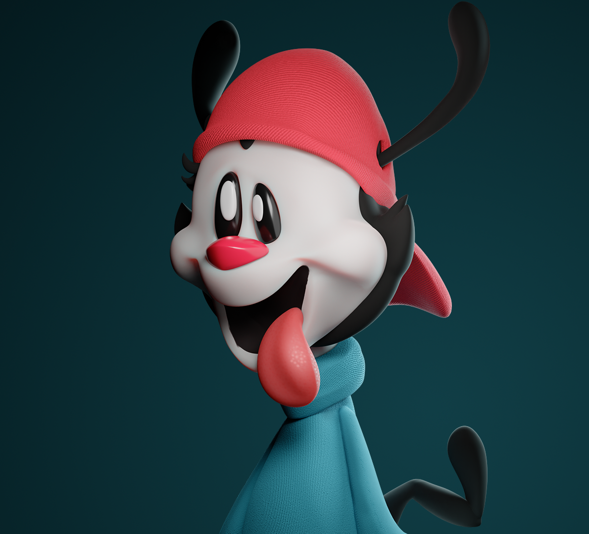 Stylized Character Wakko From Animaniacs | 3D модели скачать | Creality  Cloud