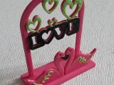 Valentine decor with stand - napkin holder-5