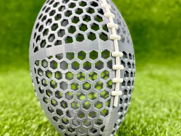 PRINT IN PLACE AIRLESS FOOTBALL BALL - AMERICAN FOOTBALL