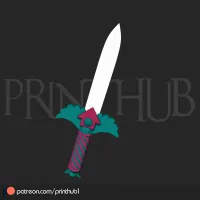 Squid Game Season 3 Knife – Life Size Cosplay Prop STL-1