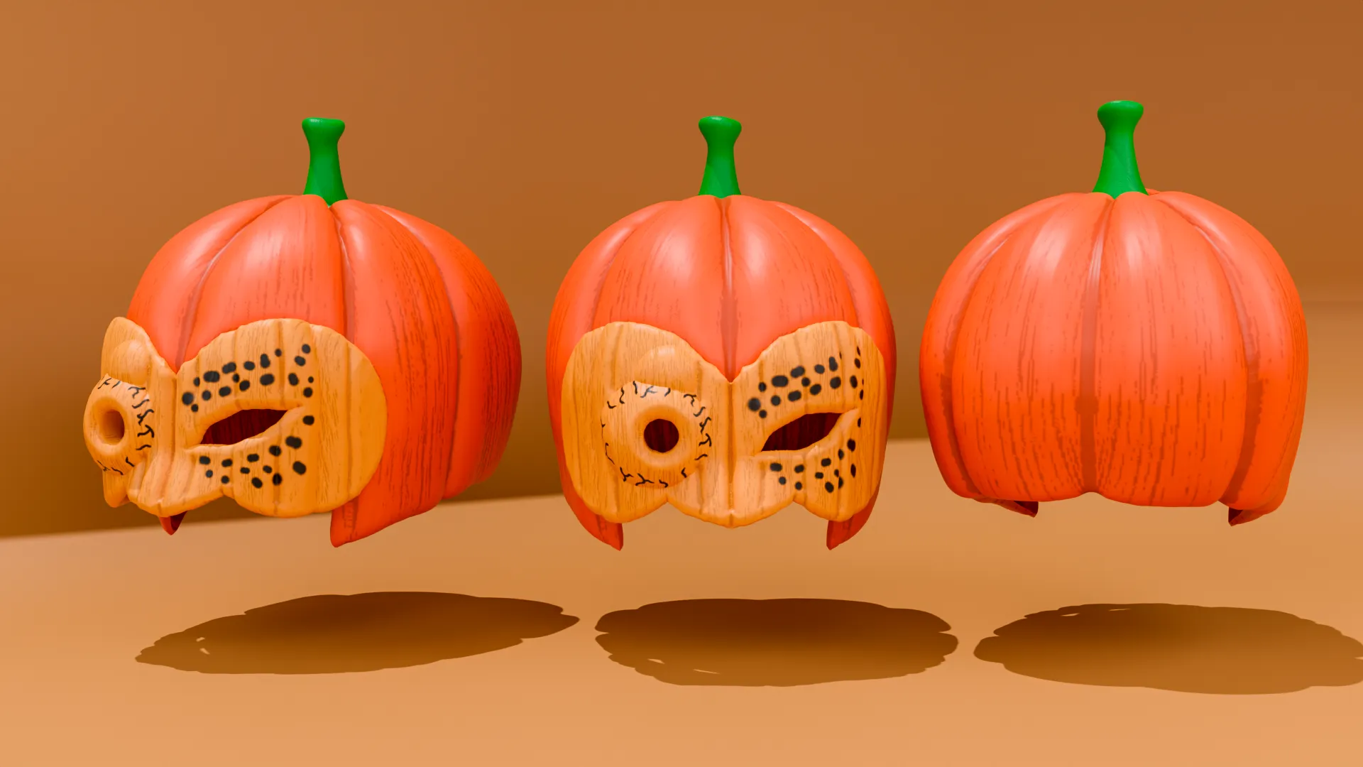 Pumpkin Night mask Cosplay