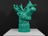 Dragon bust-2
