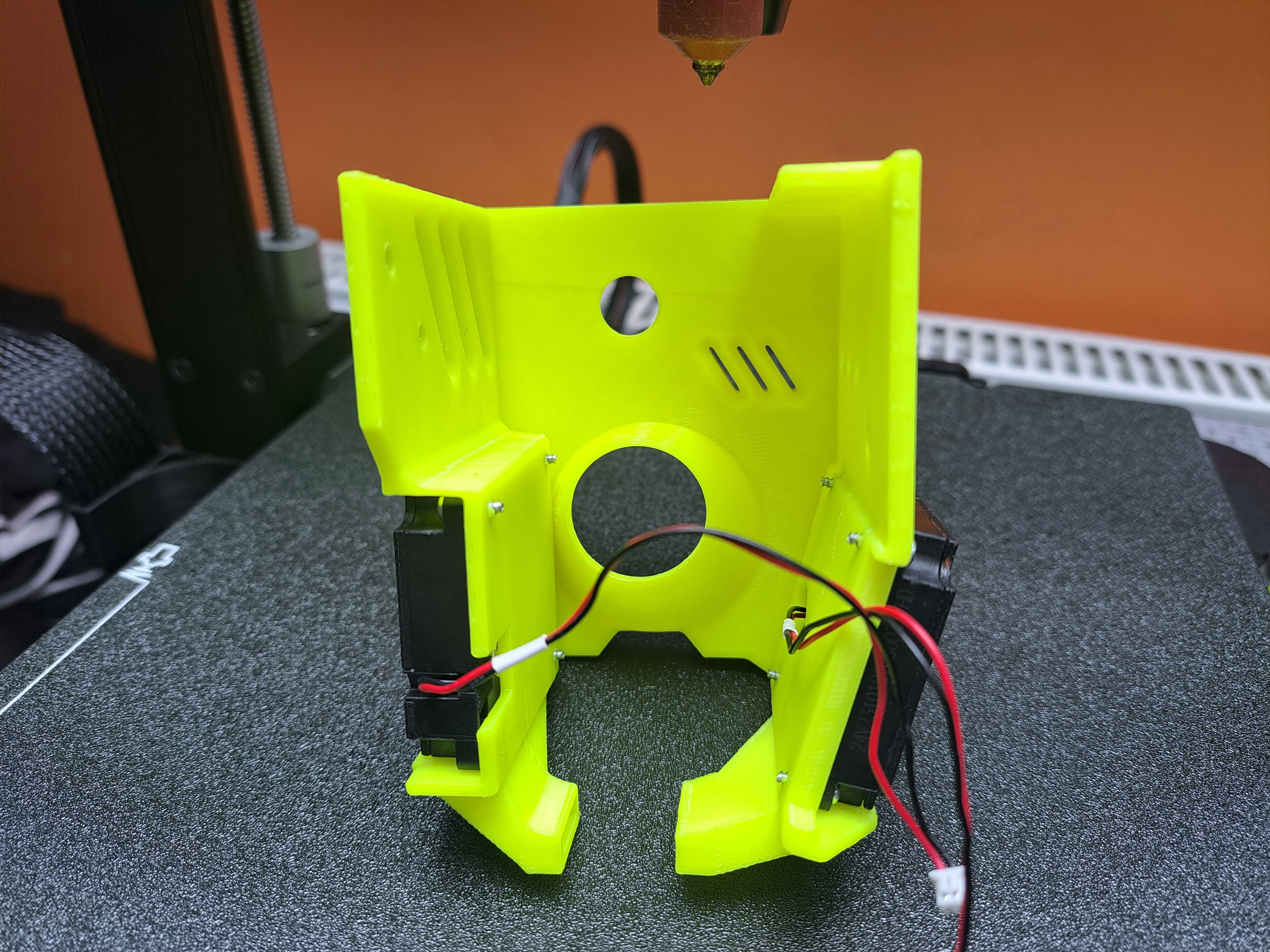 Hotend cover redesign for Ender 3 V3 KE