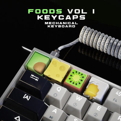 Foods Keycaps Vol I  - Mechanical Keyboard