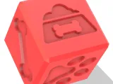 Educational Dog Stamp Cube for playdough and sensory play-6