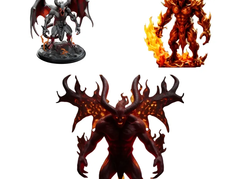 Infernal Demon Lord Collectible Figure Series